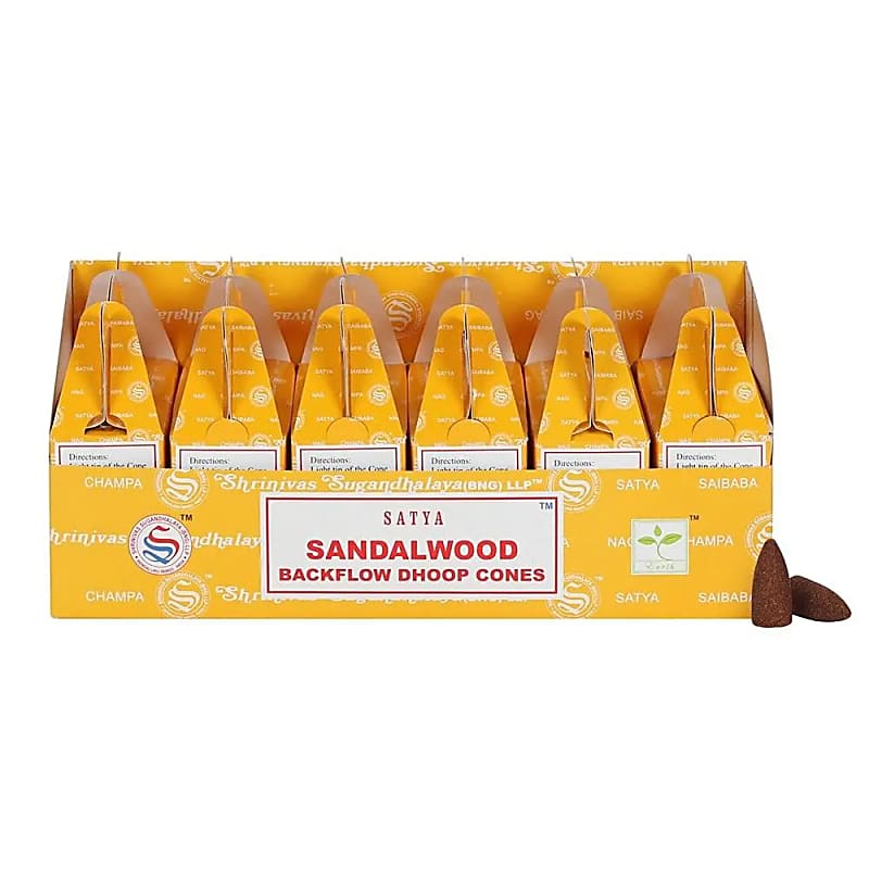 Cônes à refoulement Satya - paquets de 75g