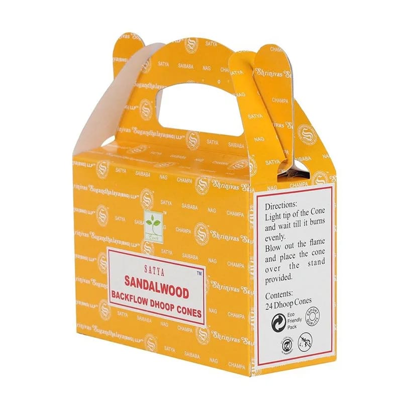 Cônes à refoulement Satya - paquets de 75g