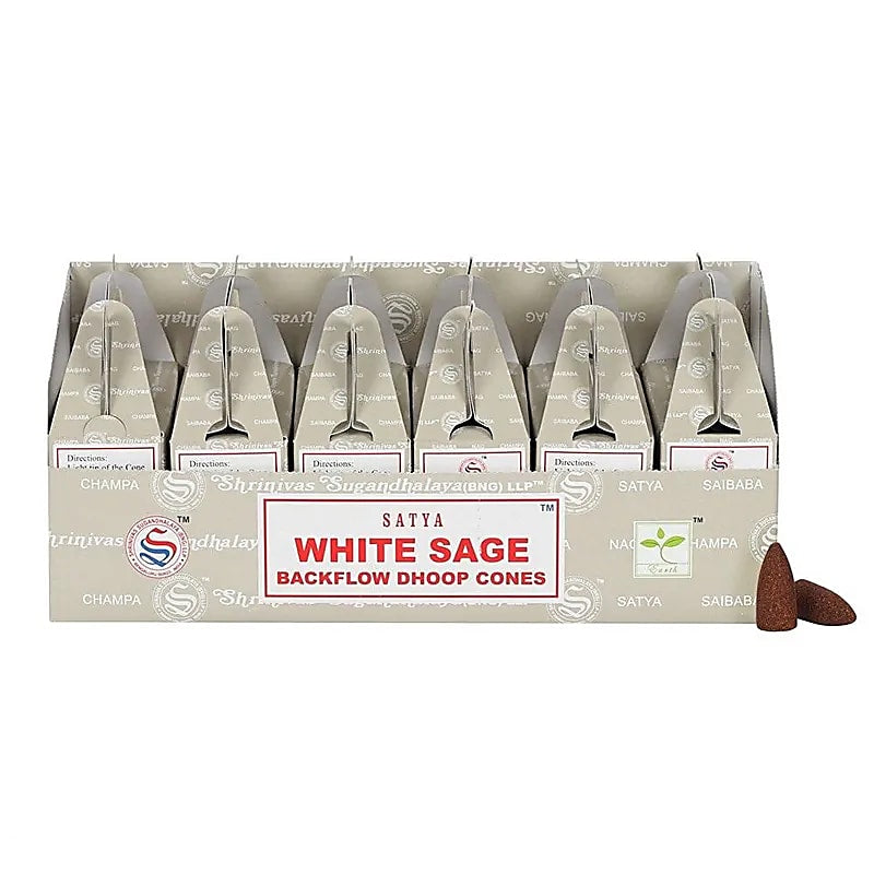 Cônes à refoulement Satya - paquets de 75g