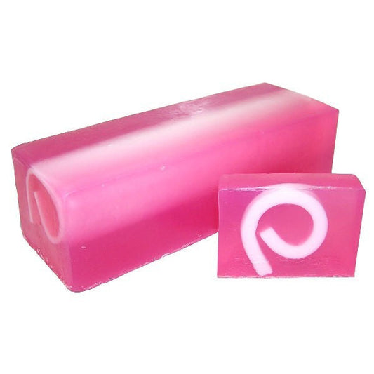 Savon Artisanal à l'Huile de Coco - Framboise Poivrée