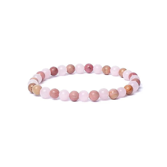 Bracelet Quartz Rose / Thulite