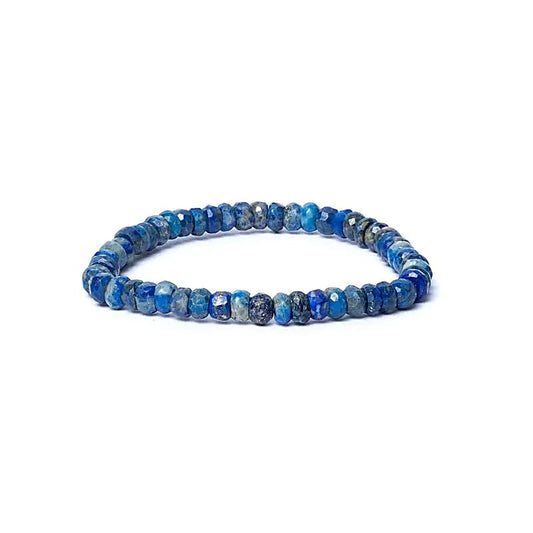 Bracelet Lapis Lazuli à facettes