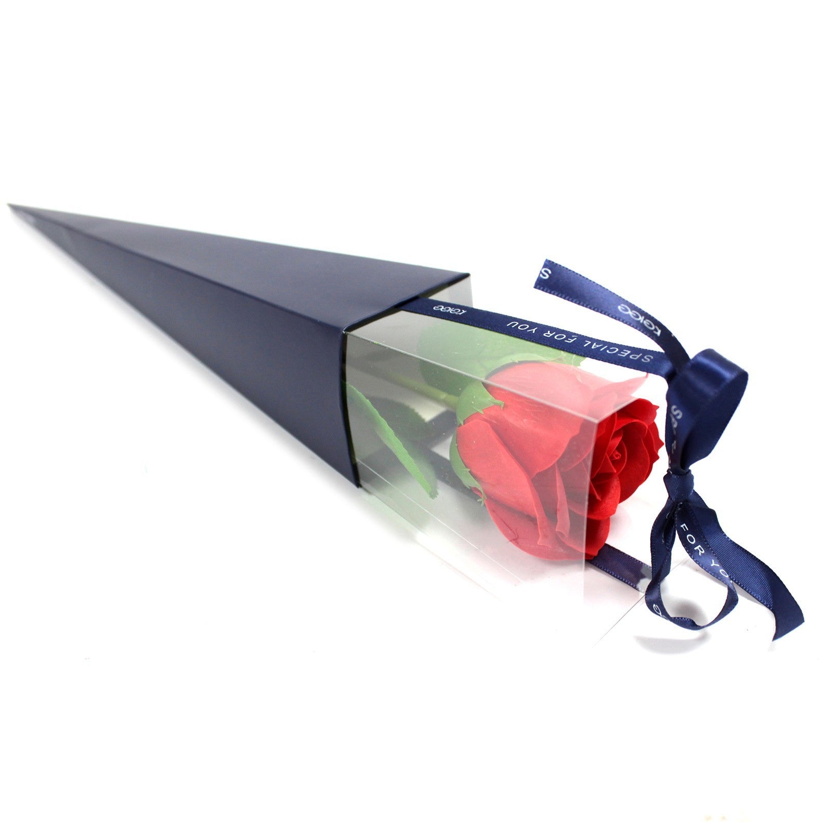 Fleur de savon - Rose avec tige