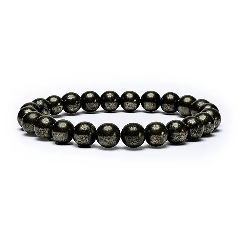 Bracelet pierre Pyrite – vue 2