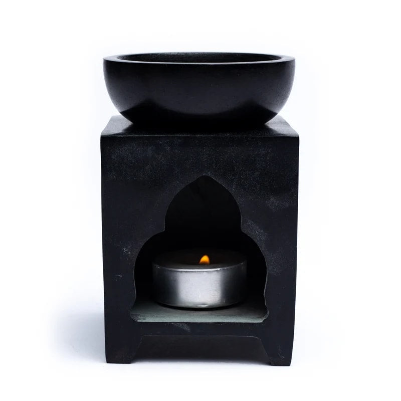 Brûle parfum en stéatite - Bouddha