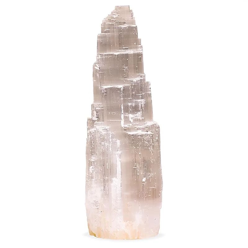 Lampe en Selenite - 25 cm
