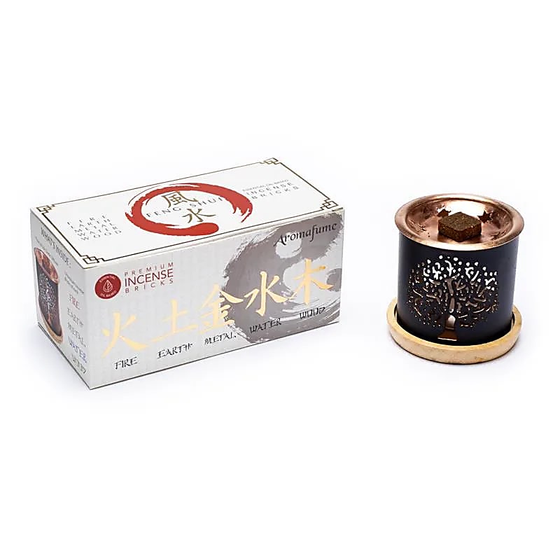 Coffret Aromafume Feng Shui : Diffuseur + briques d&