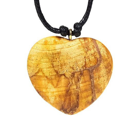 Collier Palo Santo pendentif Coeur