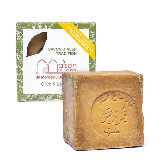 Pain de savon d'Alep -3 % d'huile de laurier bio