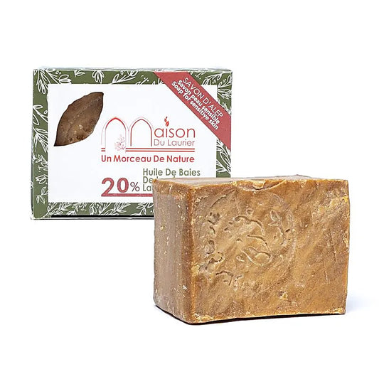 Savon d'Alep - Maison du Laurier | 20% de Baies de Laurier