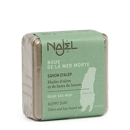 Savon d'Alep Najel à l’Argile de la Mer Morte – Purifiant et Régénérant