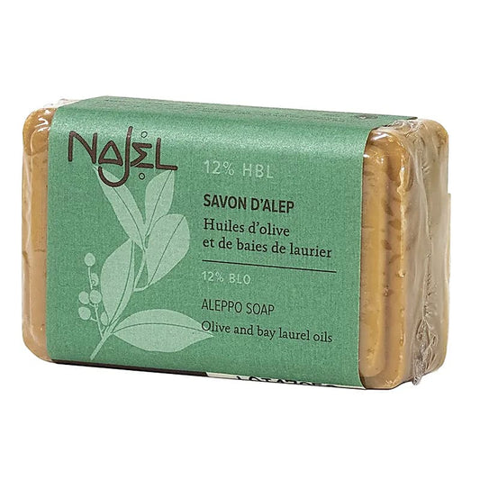 Savon d'Alep Najel 12% Huile de Laurier – Nettoyage Purifiant et Naturel