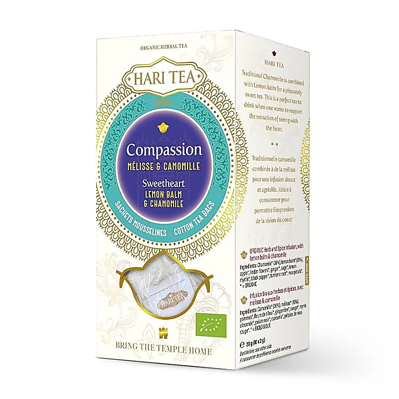 Tisane bio Sweatheart - Mélisse & Camomille | Hari Tea