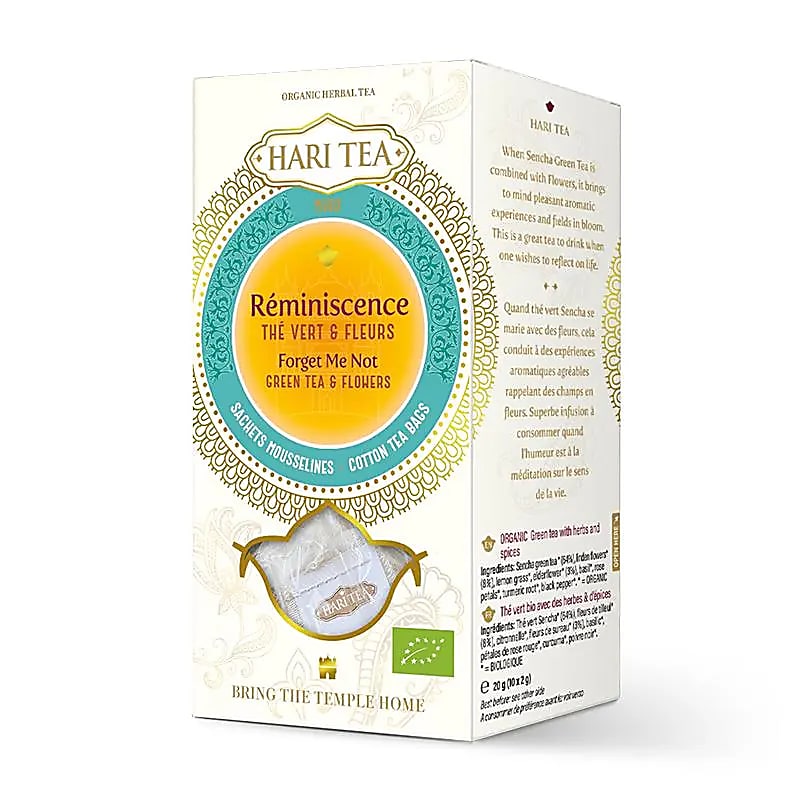 Thé vert bio Forget Me Not - Sencha & Fleurs | Hari Tea