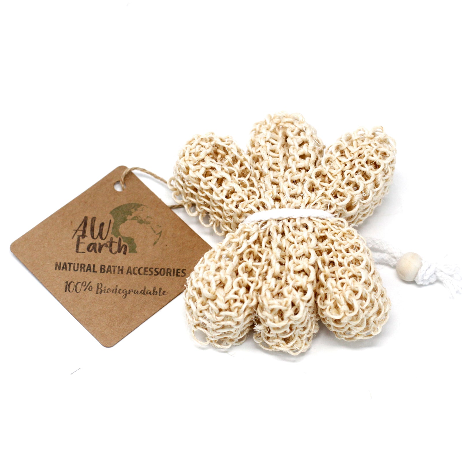 Gants exfoliants en Sisal naturel – vue 5