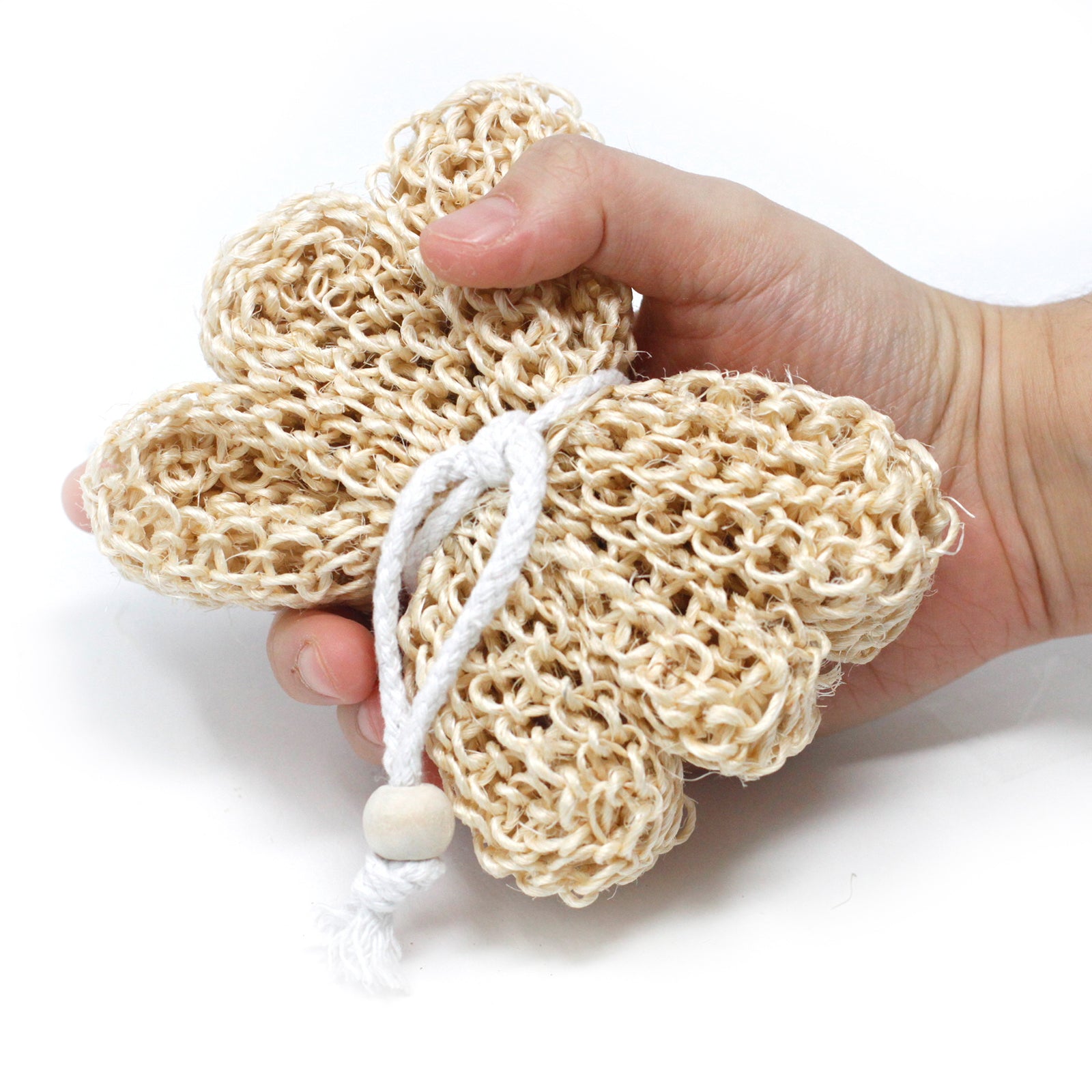 Gants exfoliants en Sisal naturel – vue 8