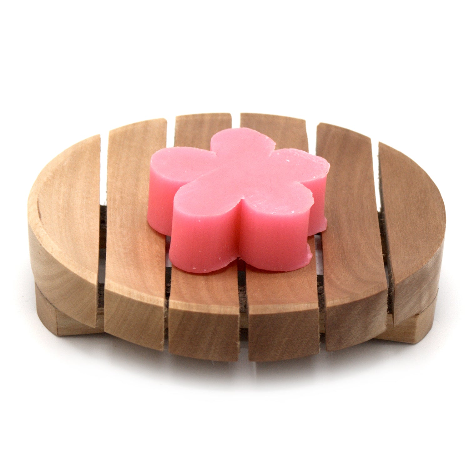 Porte Savon bois luxe - Rond