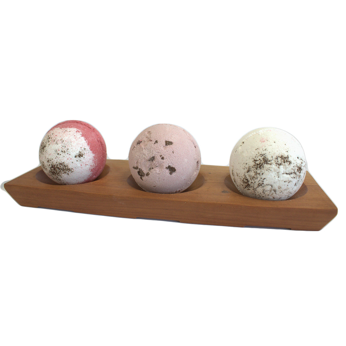 Porte Savon bois luxe - 3 compartiments