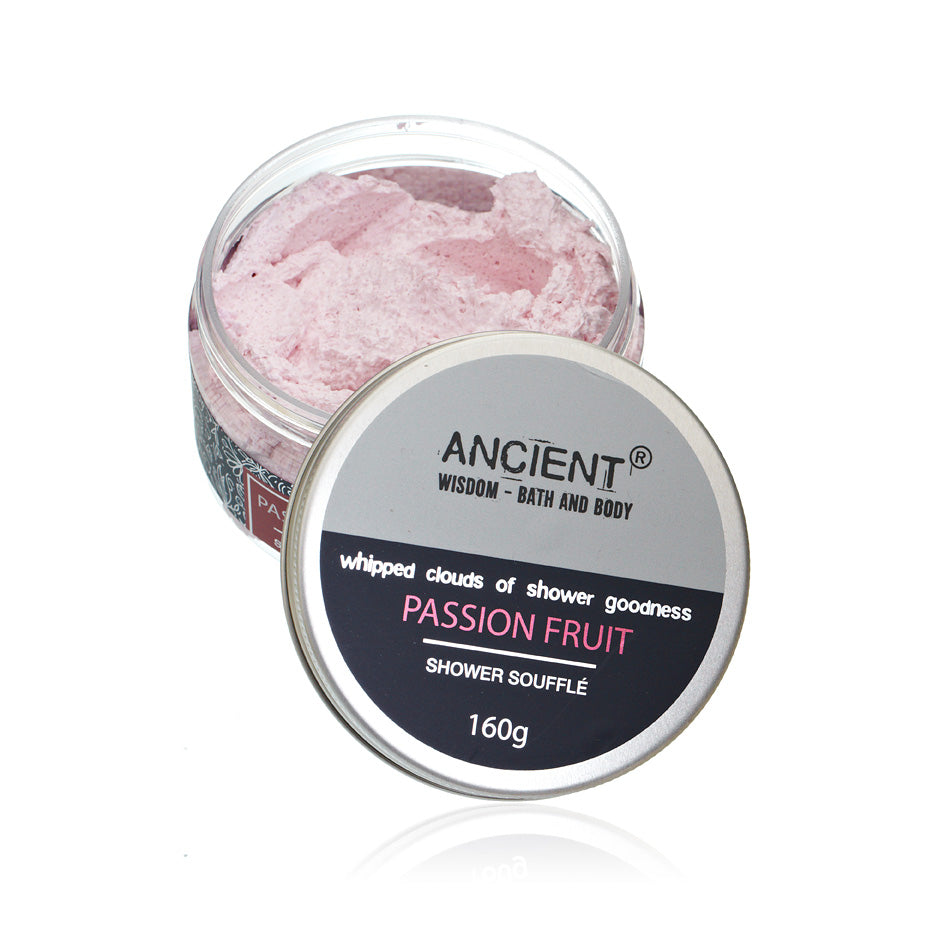 Mousse de Douche Fruit de la Passion – Fraîcheur Exotique et Hydratation - pot ouvert