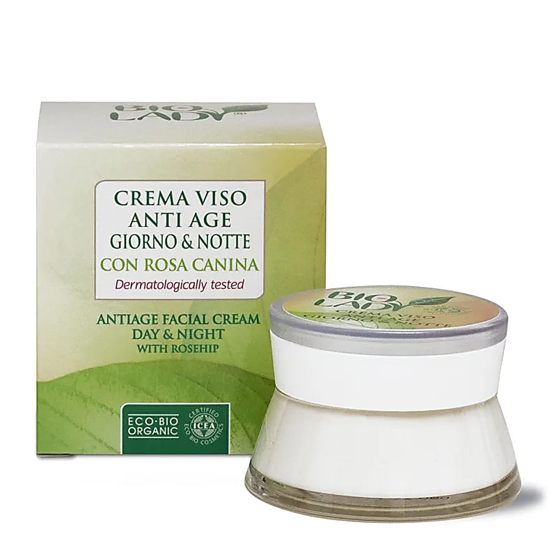 Crème visage bio anti-âge Bio Lady