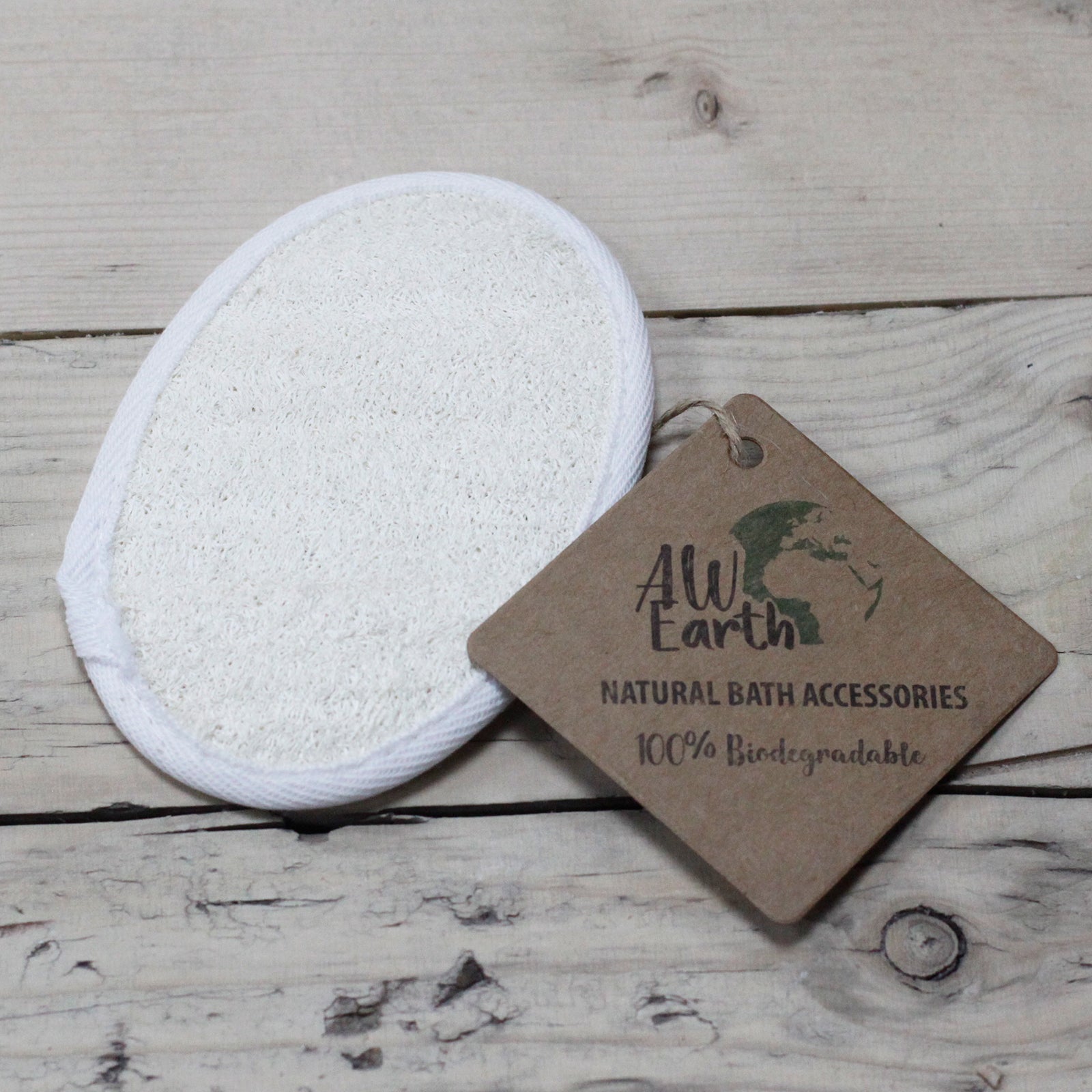 Exfoliant Corporel Loofah Naturel - Ovale