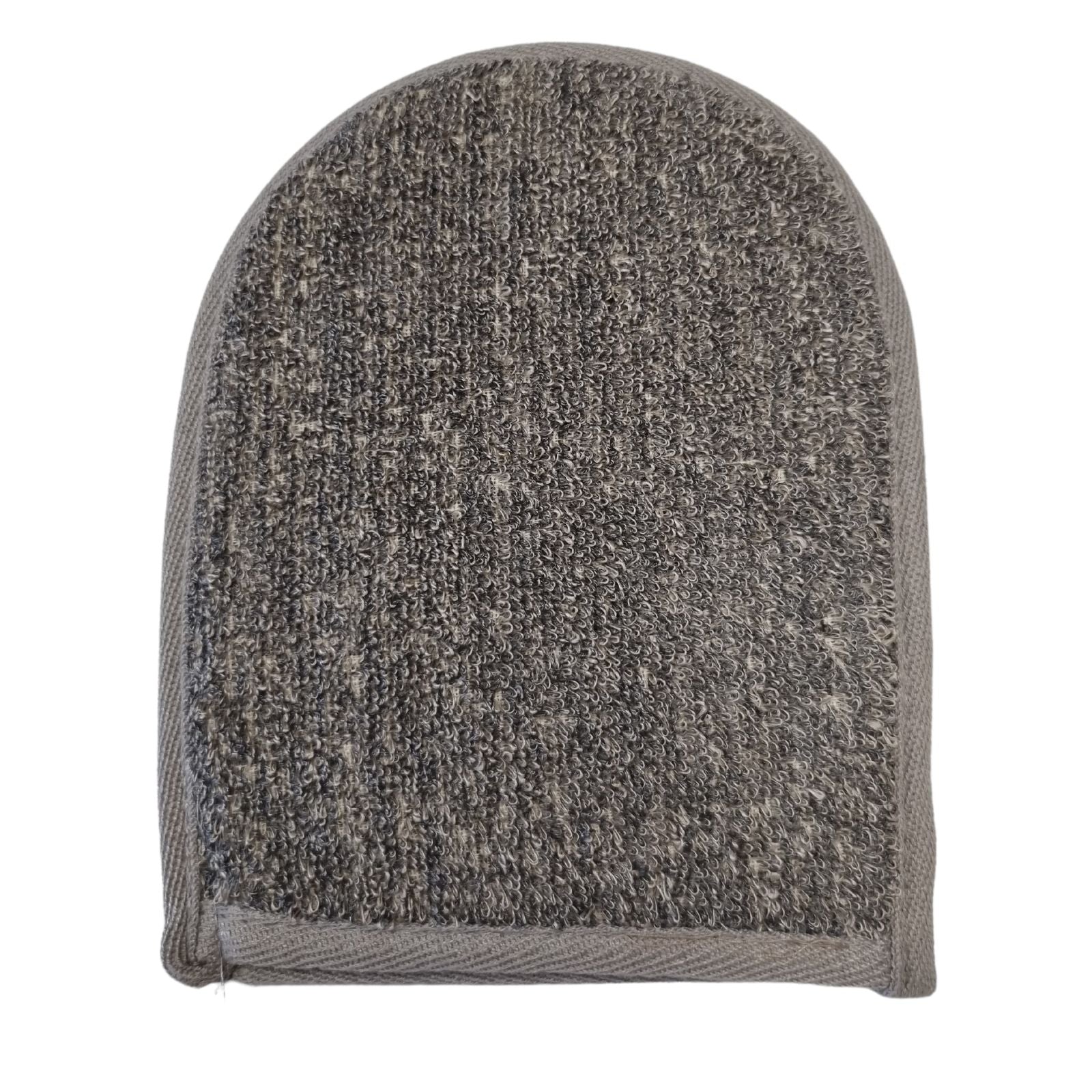 Mitaine de bain anthracite - Bambou et Lin