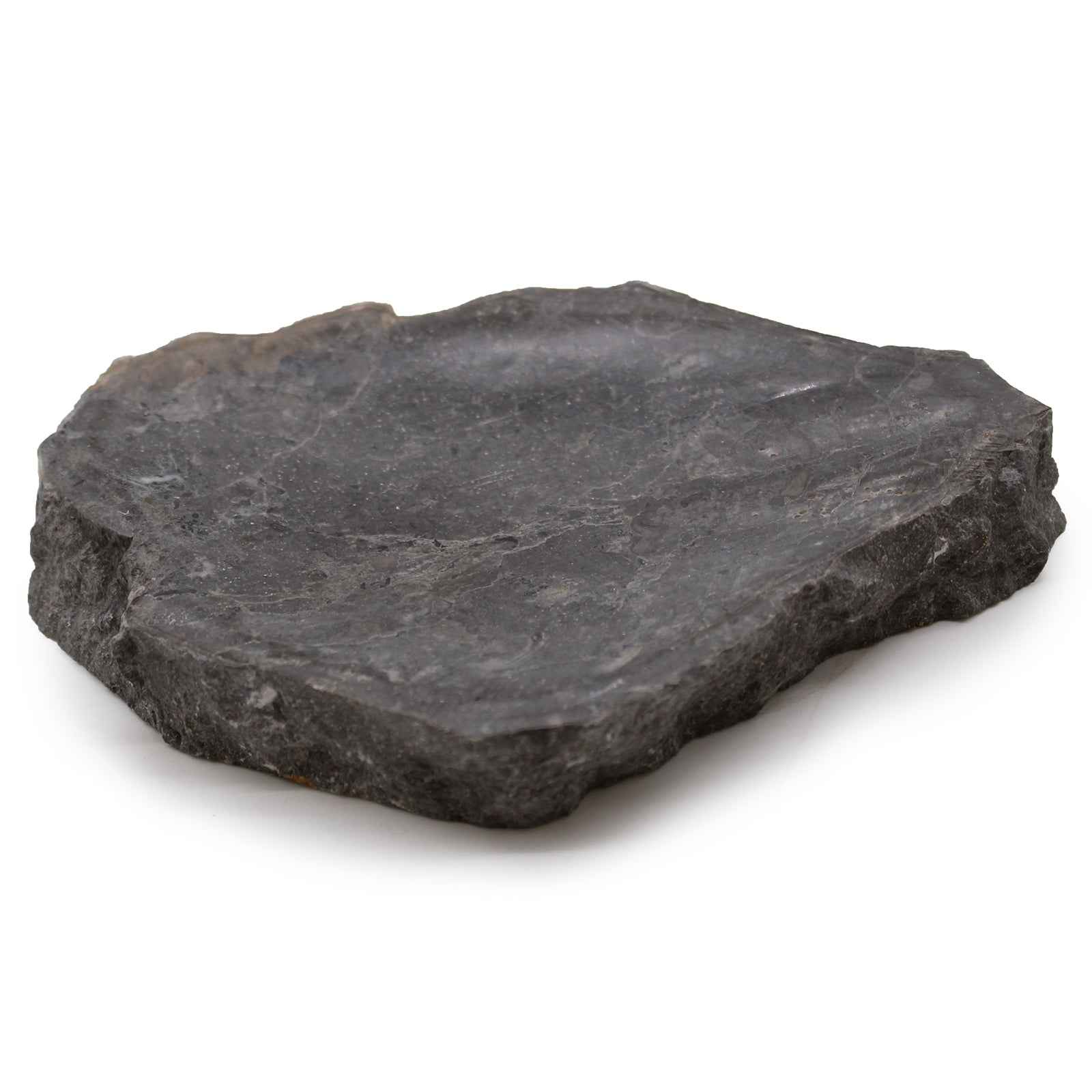Porte savon en marbre gris naturel – vue 2