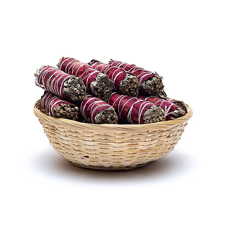 Smudge Sauge blanche + Rose