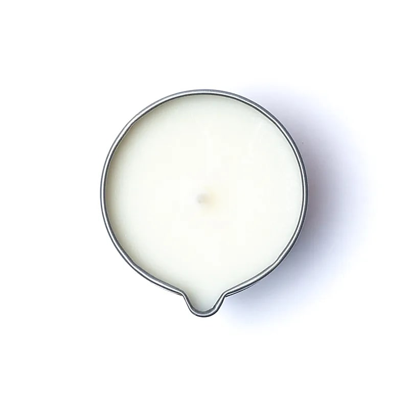 Bougie de massage bio - Bois de Santal et Fleur d&