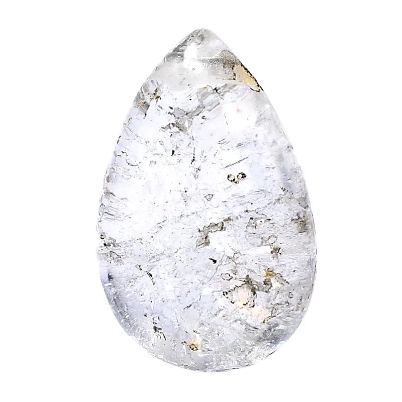 Pendentif en Cristal de Roche perc