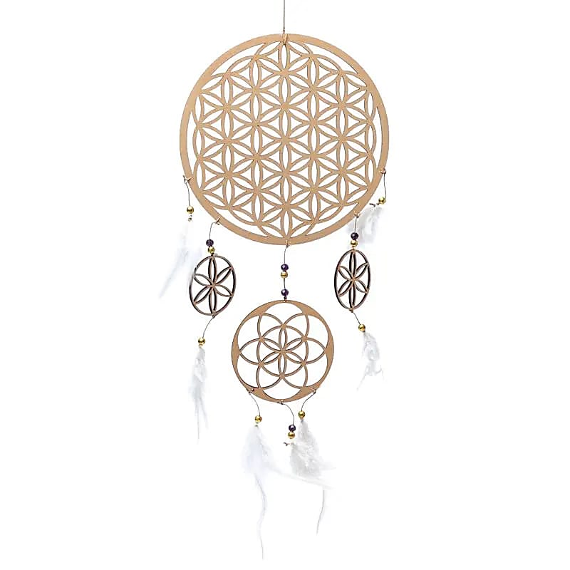 Attrape rêves Fleur de Vie