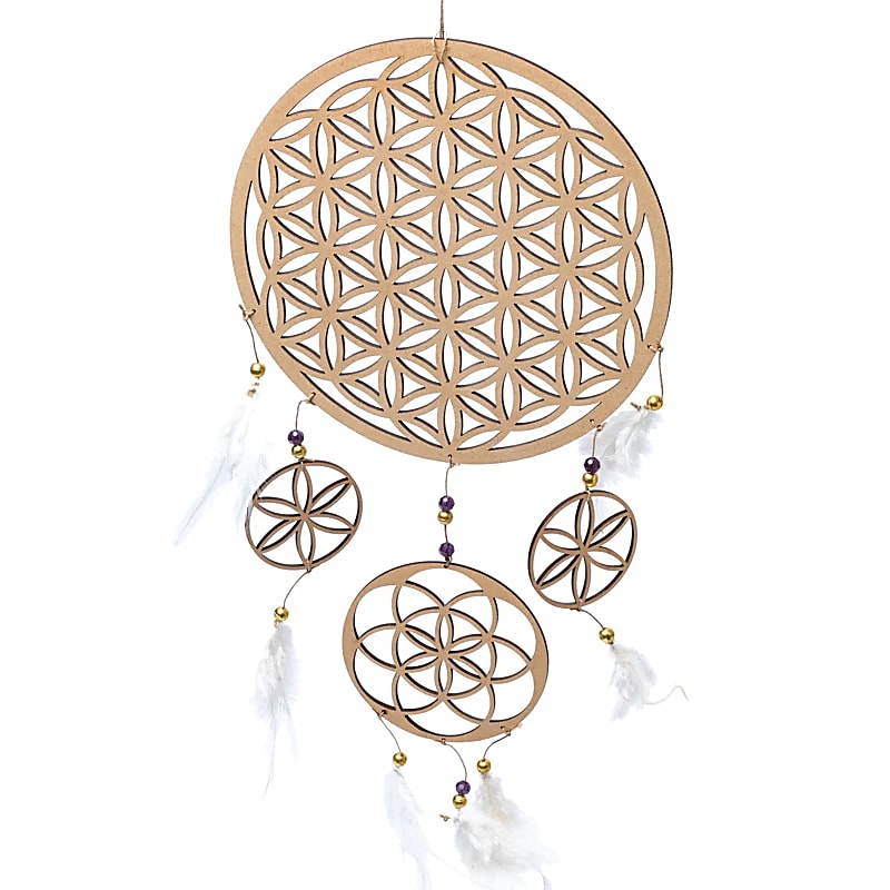 Attrape rêves Fleur de Vie