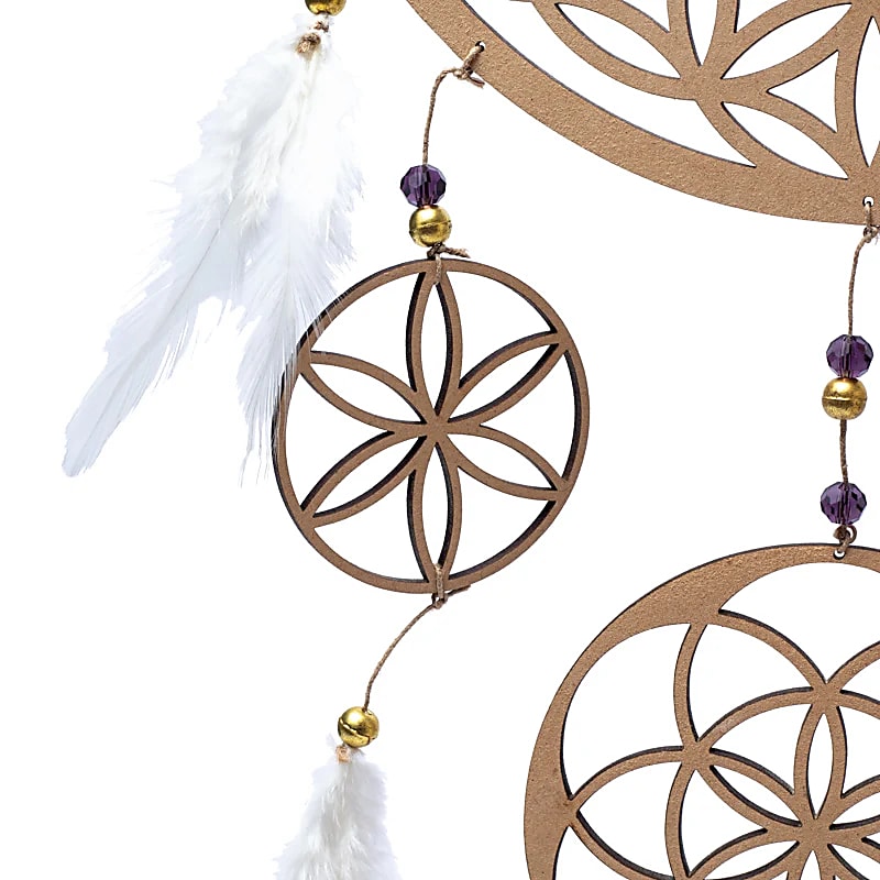 Attrape rêves Fleur de Vie