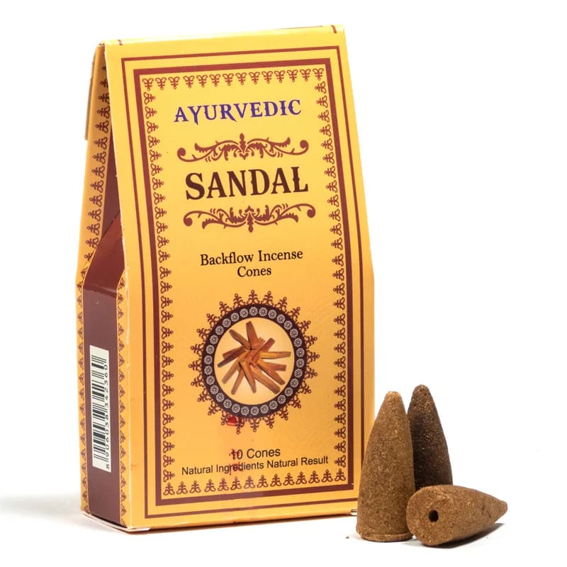 Cônes à refoulement Ayurvedique - paquets de 30g