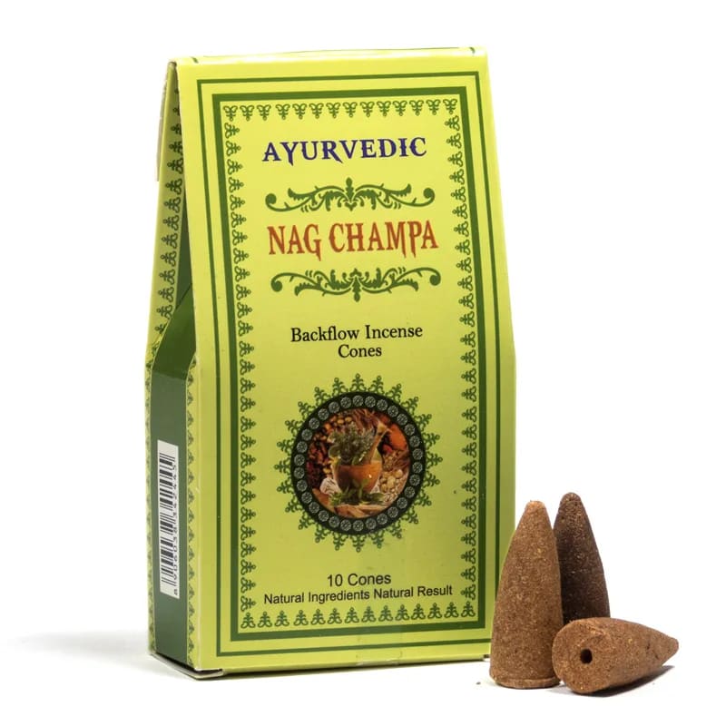 Cônes à refoulement Ayurvedique - paquets de 30g