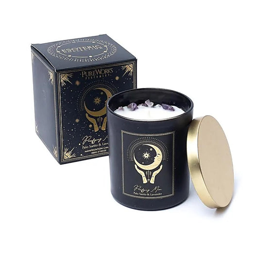 Bougies d'intention en verre - 50h | Purifying Moon