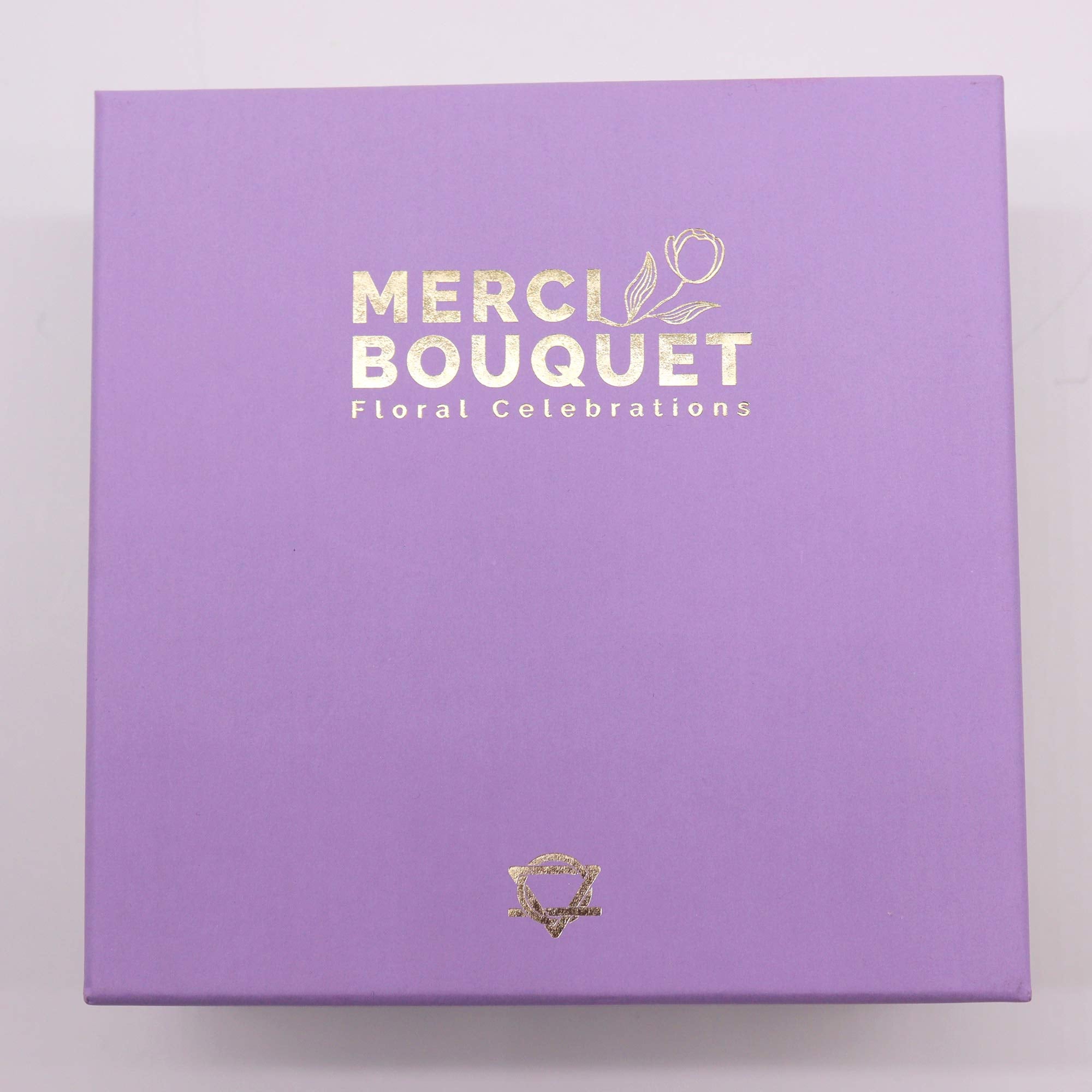 Fleurs de savon - coffret carré