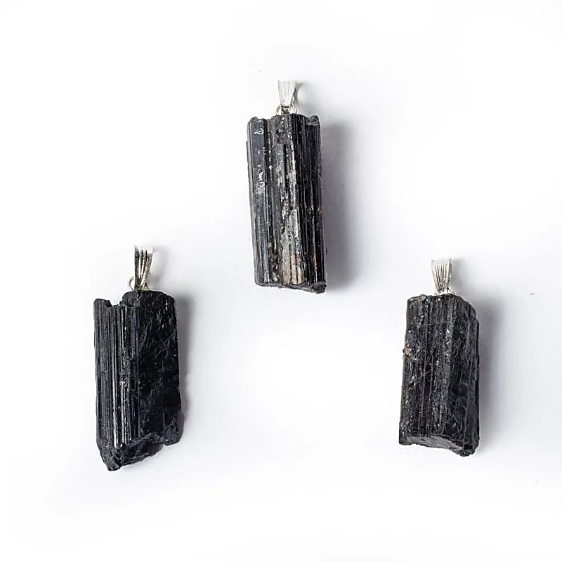 Pendentif en Tourmaline brute | 3,5cm