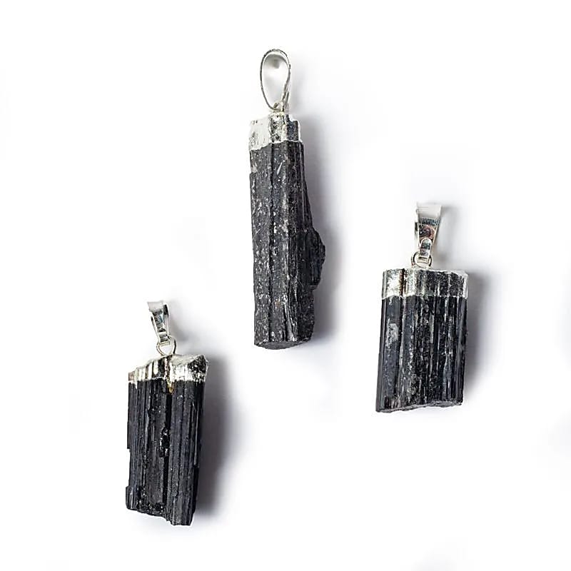 Pendentif en Tourmaline brute | 3 à 4,5cm