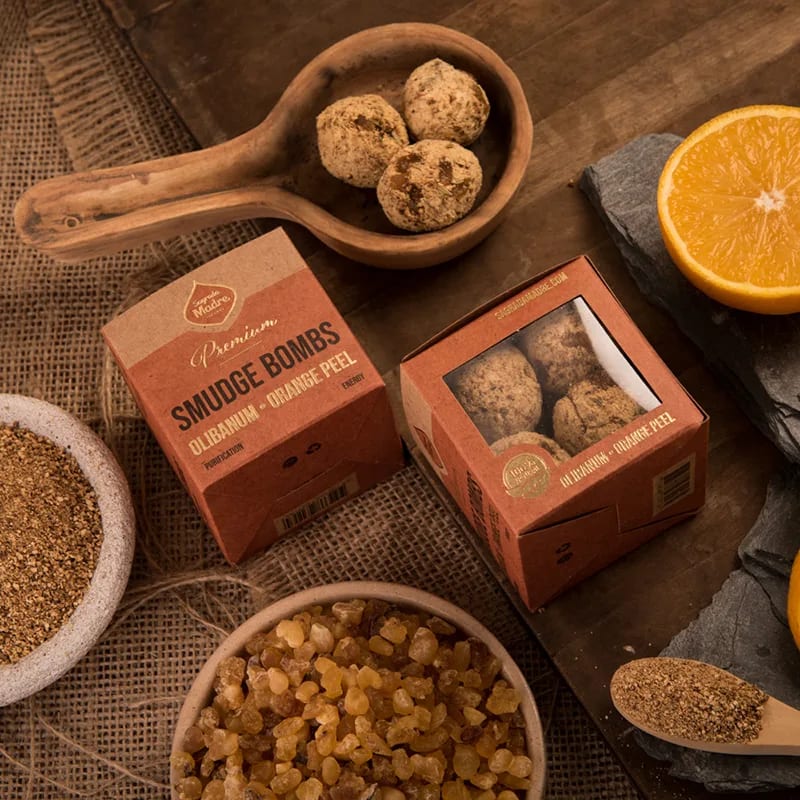 Smudge Bombes d'encens | Oliban & Orange – vue 5