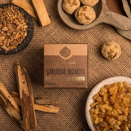 Smudge Bombes d'encens | Oliban & Palo Santo