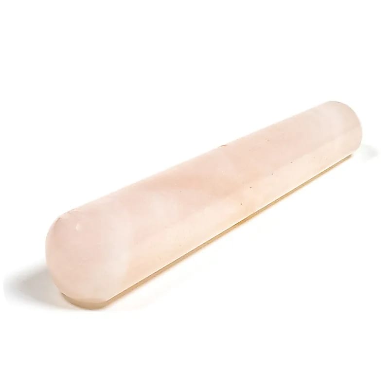 Baguette / bâton de massage de quartz rose