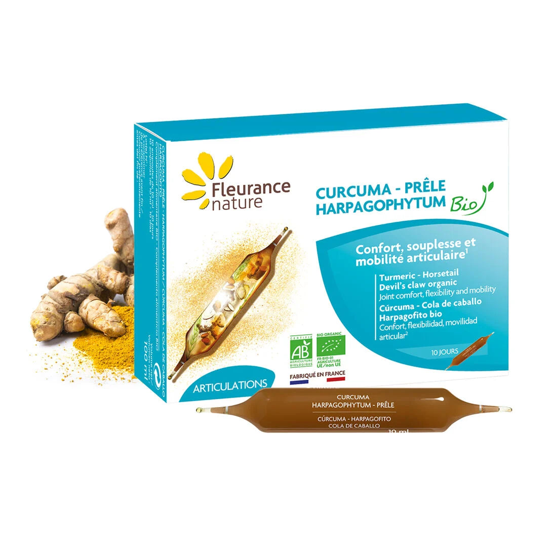 Curcuma-Harpagophytum-Prêle Bio