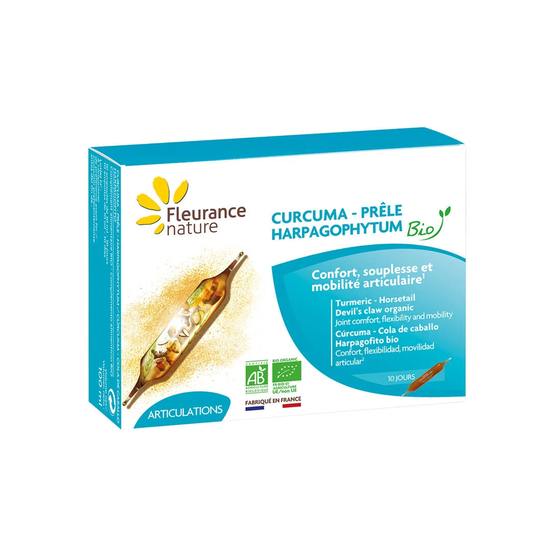Curcuma-Harpagophytum-Prêle Bio