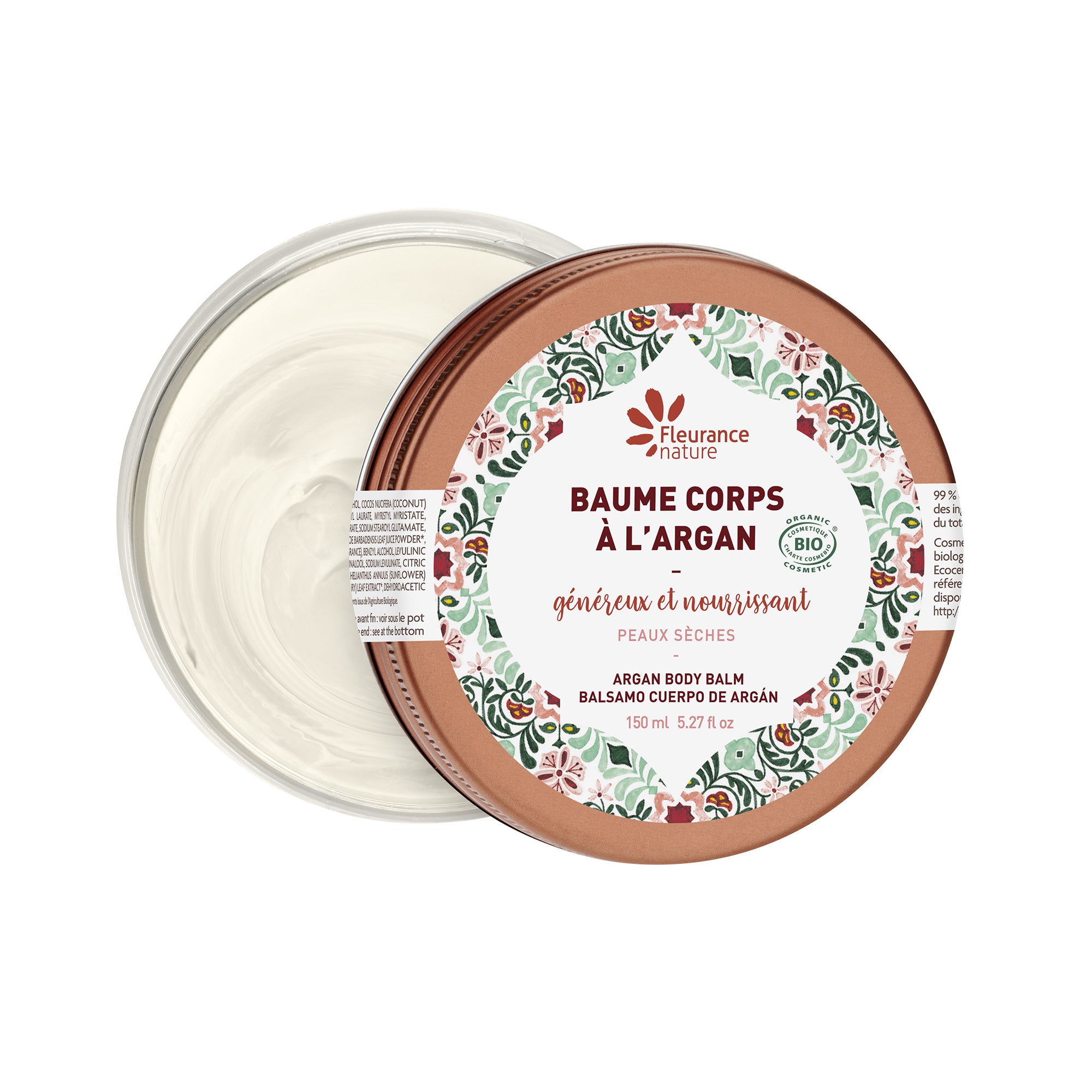 Baume corps généreux nourrissant à l&