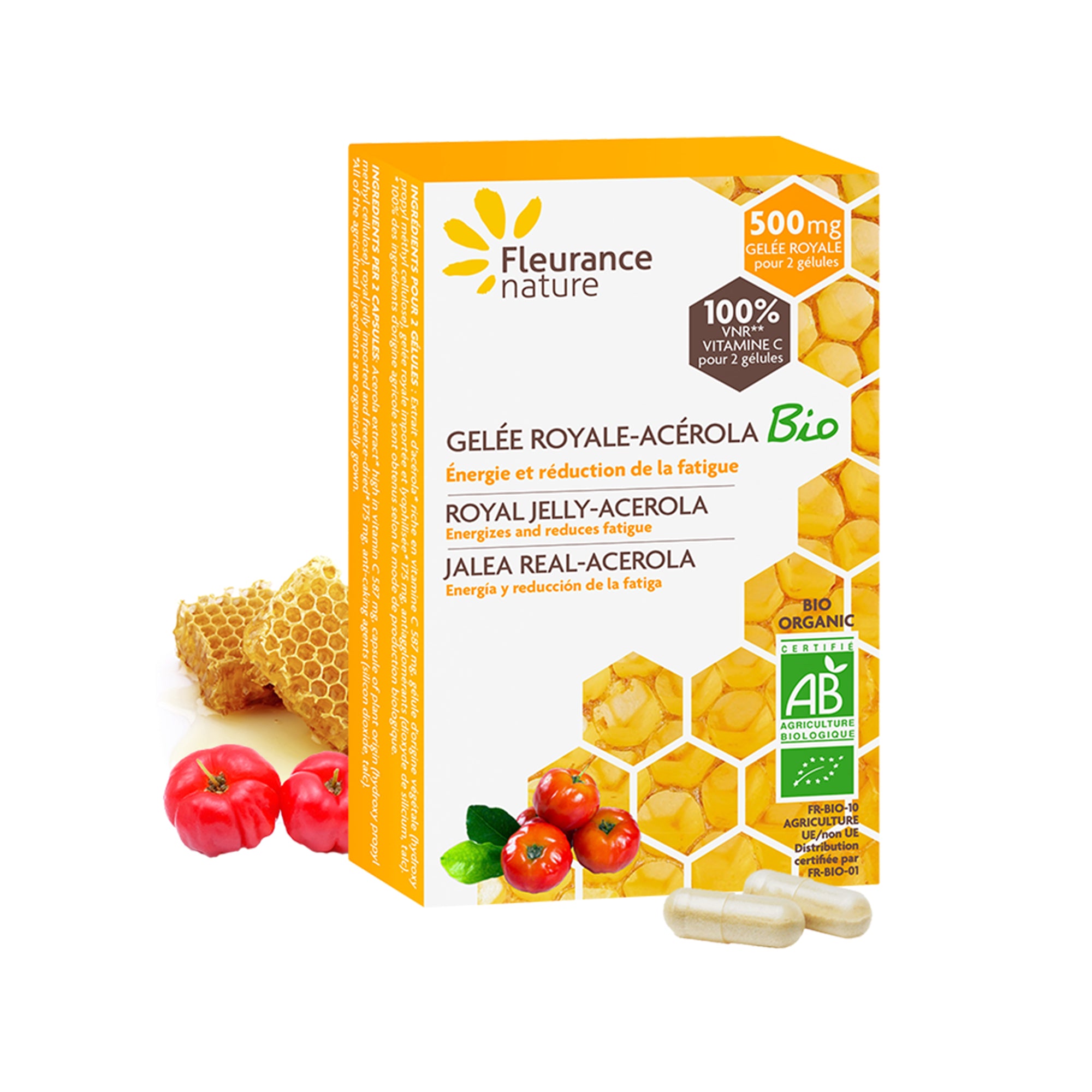 Gelée royale - Acerola lyophilisé BIO