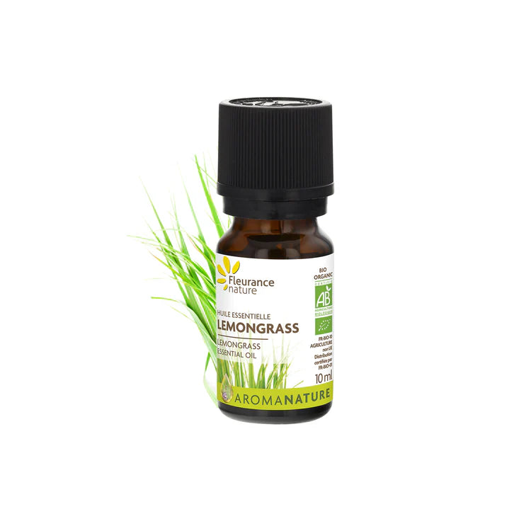 Huile Essentielle de Lemongrass Bio | Purification & Vitalité Naturelle - Flacon de 10ml