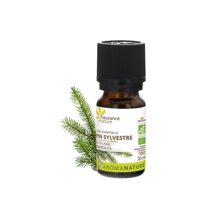 Huile Essentielle de Pin Sylvestre Bio | Respiration & Tonification du Corps - Flacon de 10ml