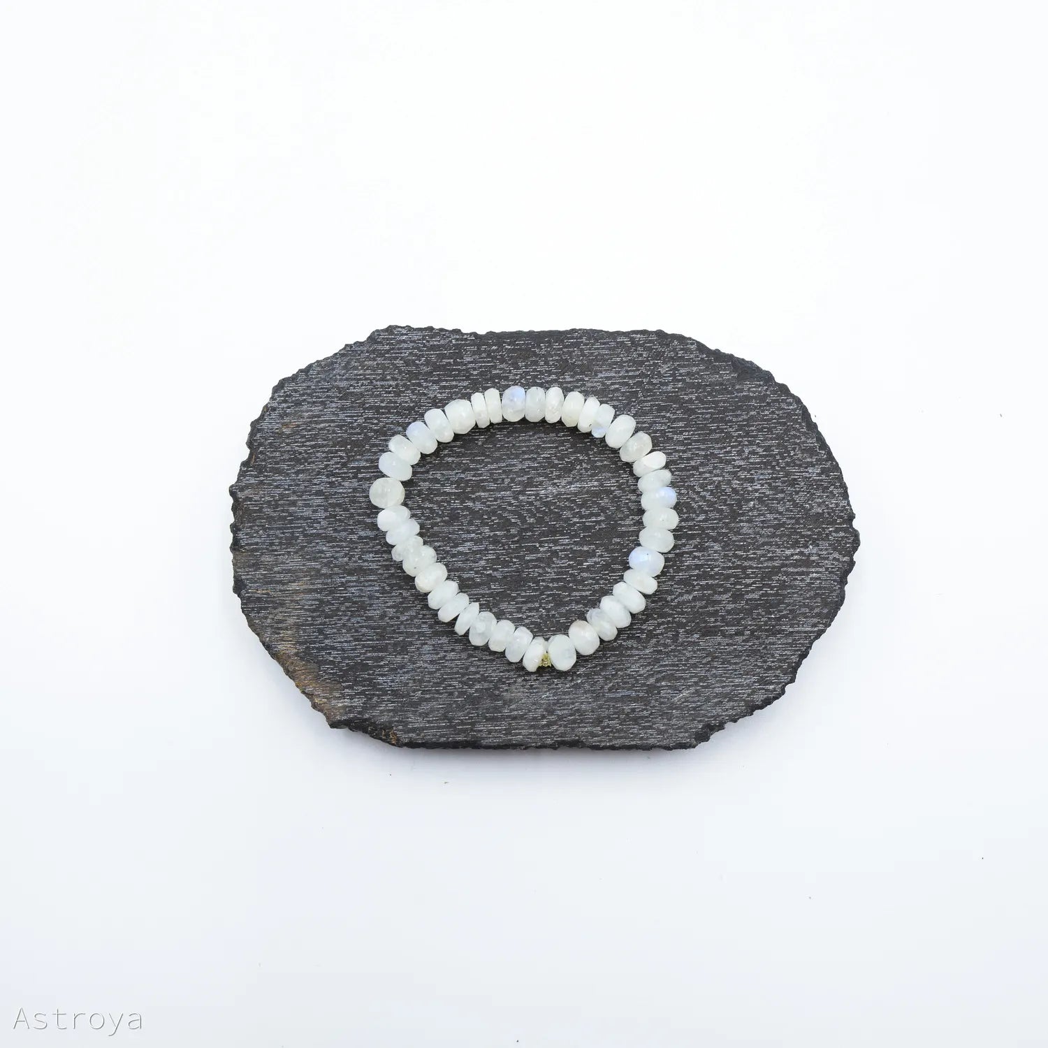 Bracelet Pierre de Lune à facettes 8mm