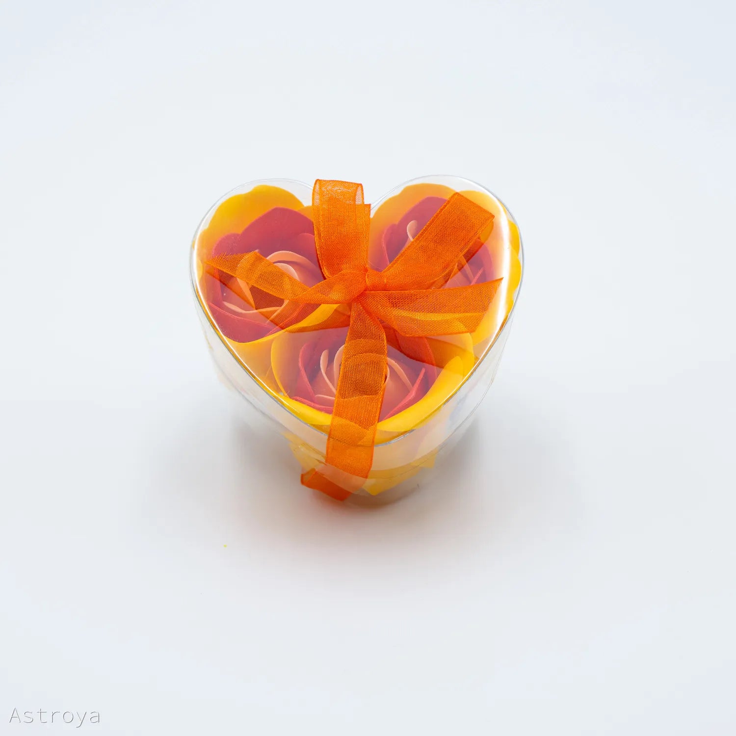 Fleurs de savon - Coeur de 3 roses